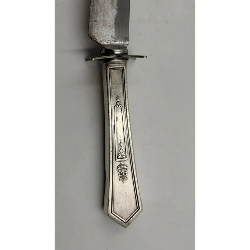 Antique Wm. ROGERS 1920 LA TOURAINE Old French Hollow Carving Knife 14